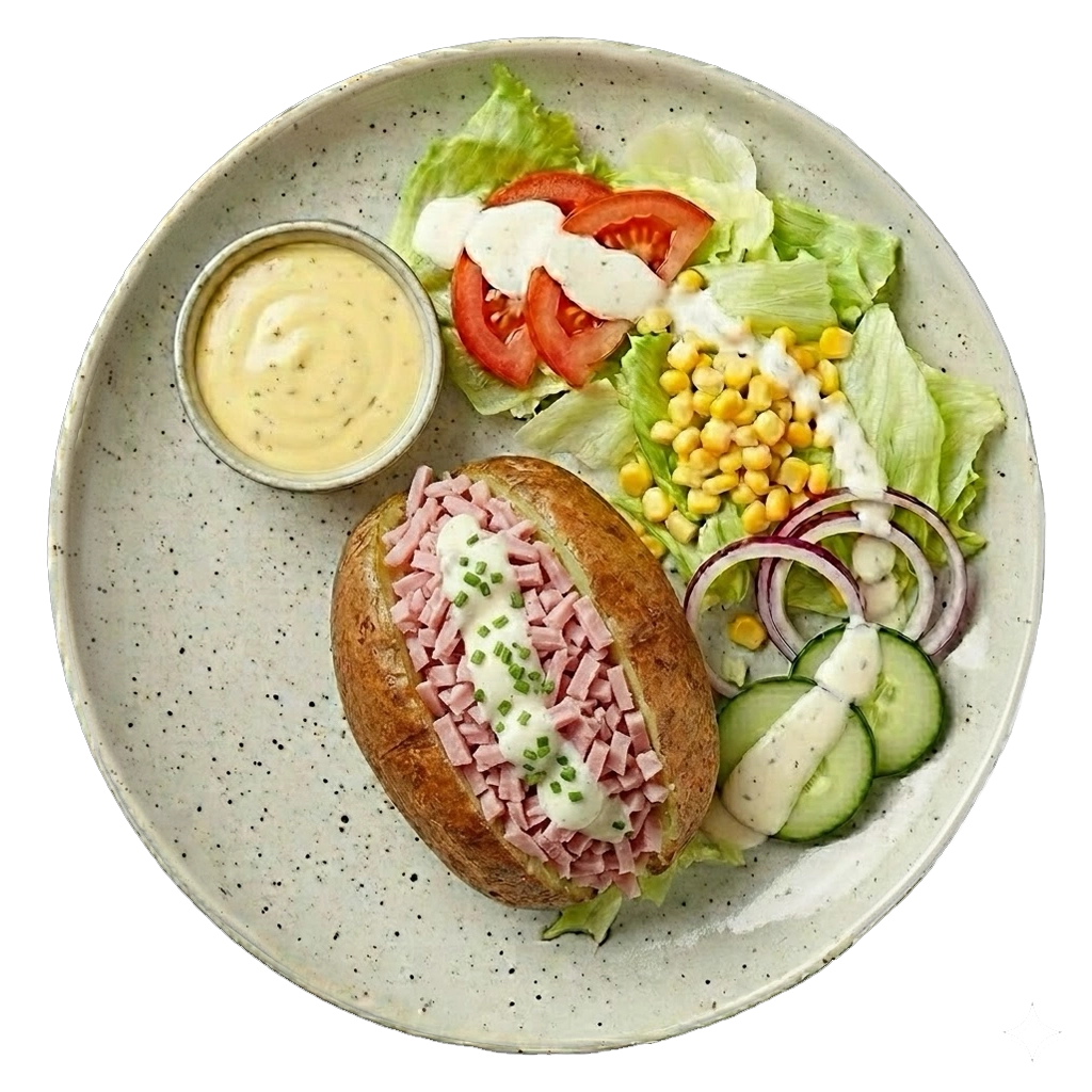 Gratinerte reker
